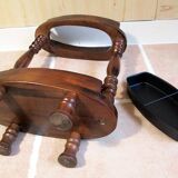 Wooden umbrella holder