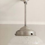 Clichy glass globe art deco pendant light