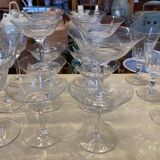 Art Deco crystal service