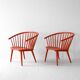 Paire de chaises « Eker » par Illis Lundgren