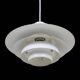 Jeka "Verona" multilayer pendant lamp / Danish modern design / Kurt Wiborg / 1980s