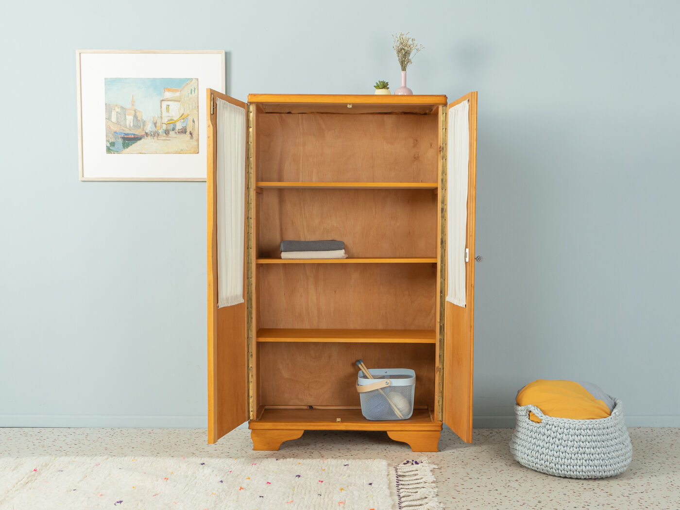 1950s laundry closet