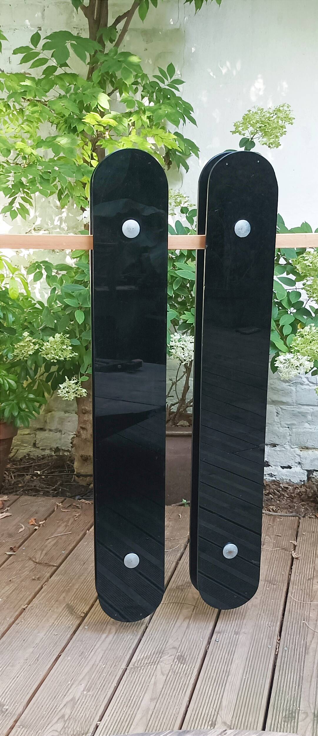 Large format solid glass vintage door handle