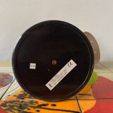 Vintage orange painted metal desk lamp