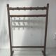 20th century solid fir hotel coat rack