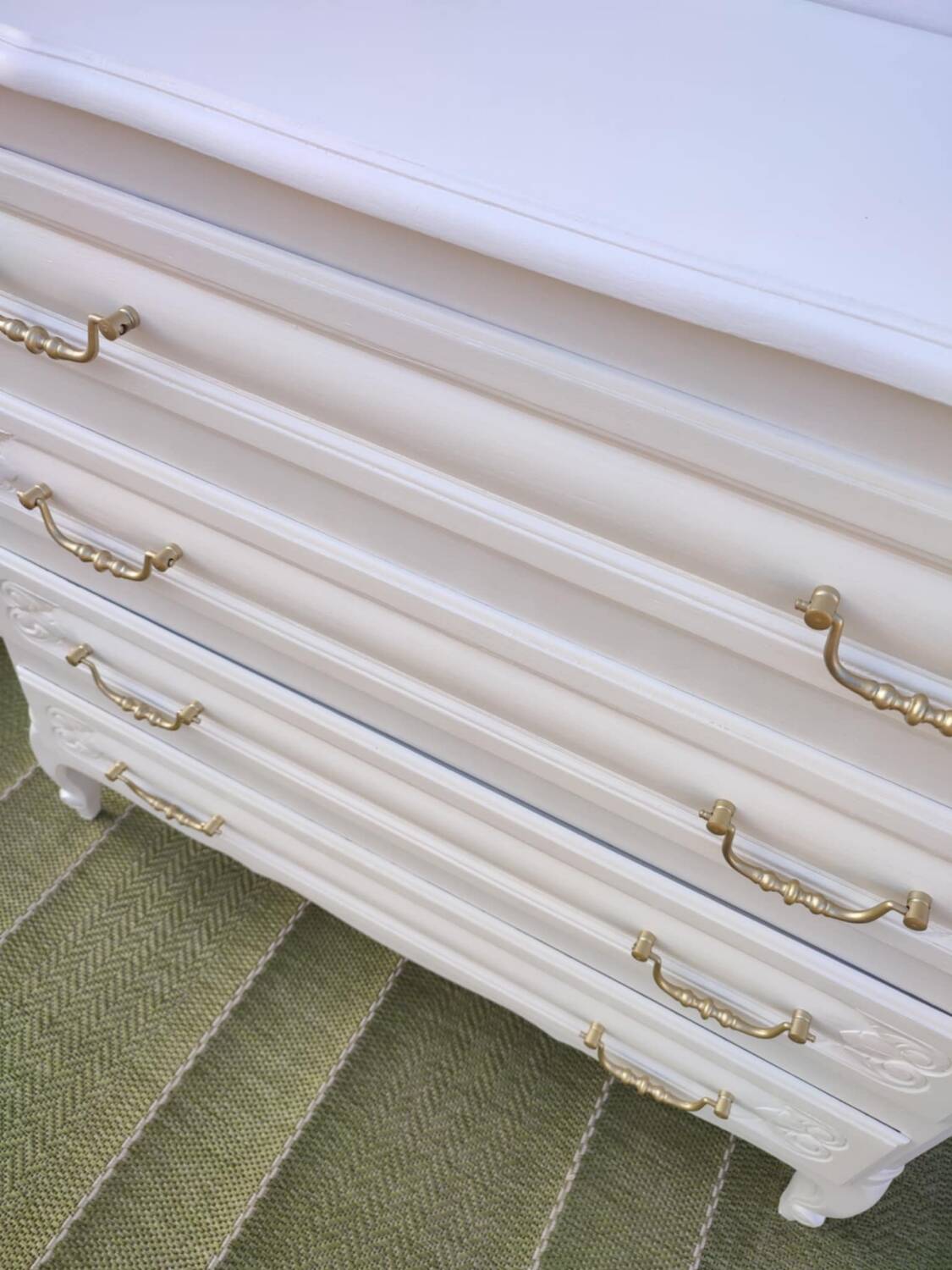 Restored vintage chest of drawers