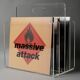 Porte-revues acrylique transparent MCM, années 1970, rangement vinyles