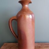 Enameled stoneware pitcher bottle