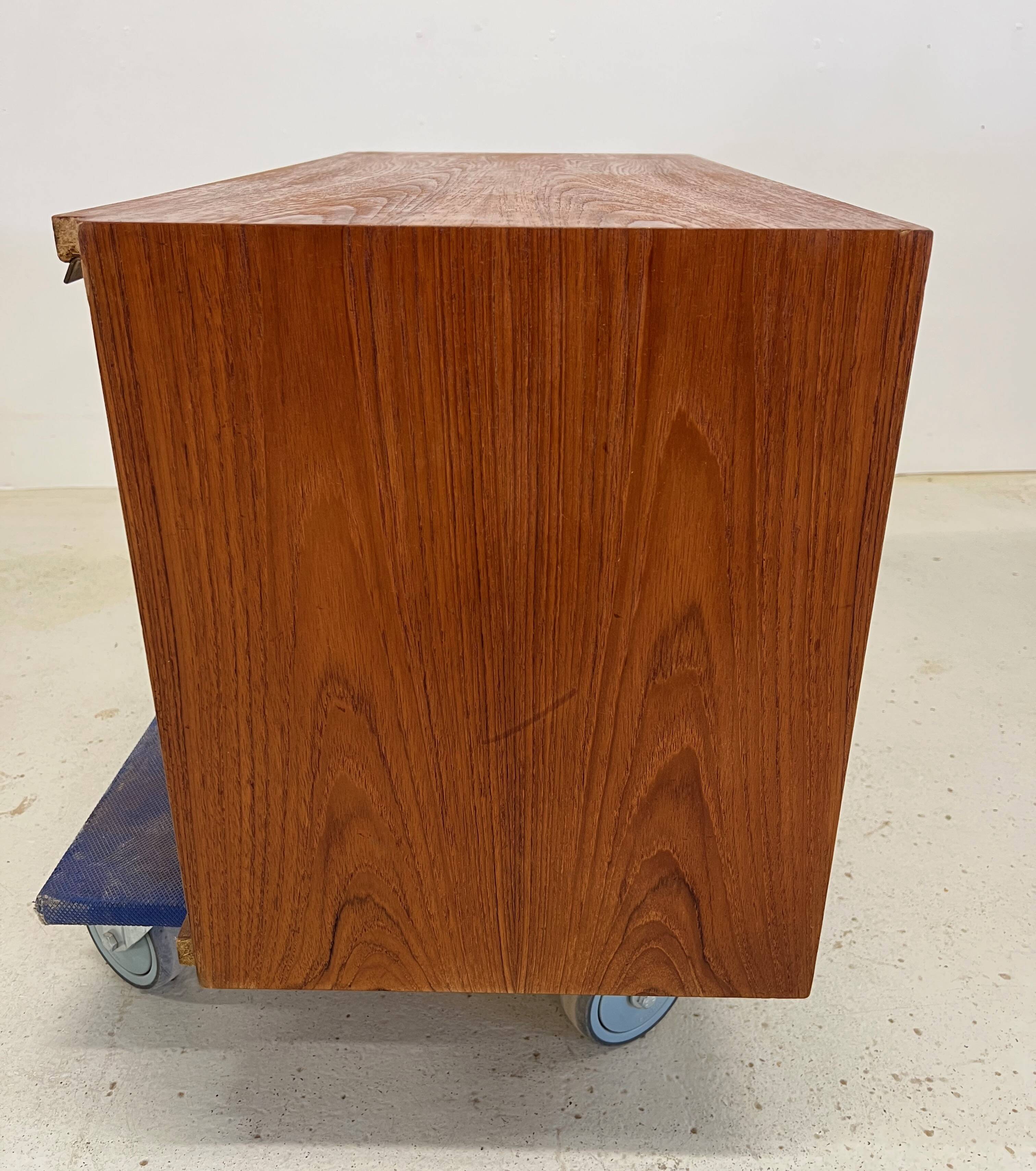 Teak Wall Cabinet By Poul Cadovius For CADO.