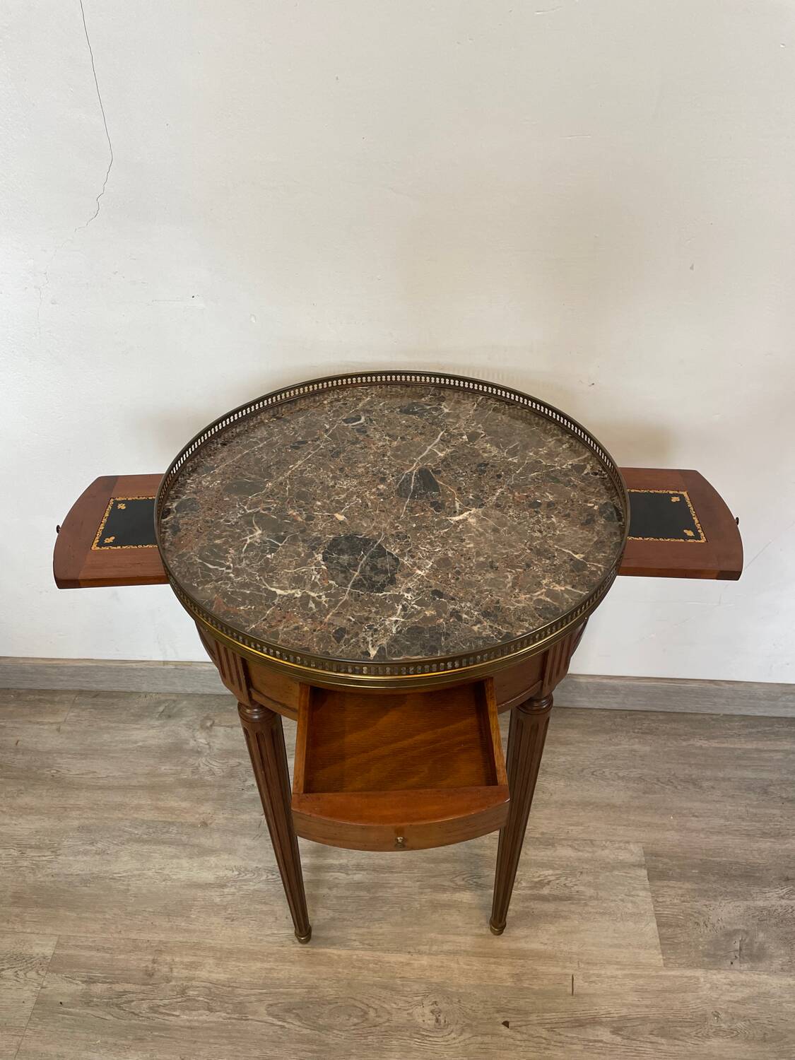 Table bouillotte vers 1950