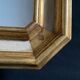 Bevelled mirror gilded wood 76x57cm