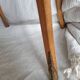 Pair of bedside tables "bean" style louis XV marked