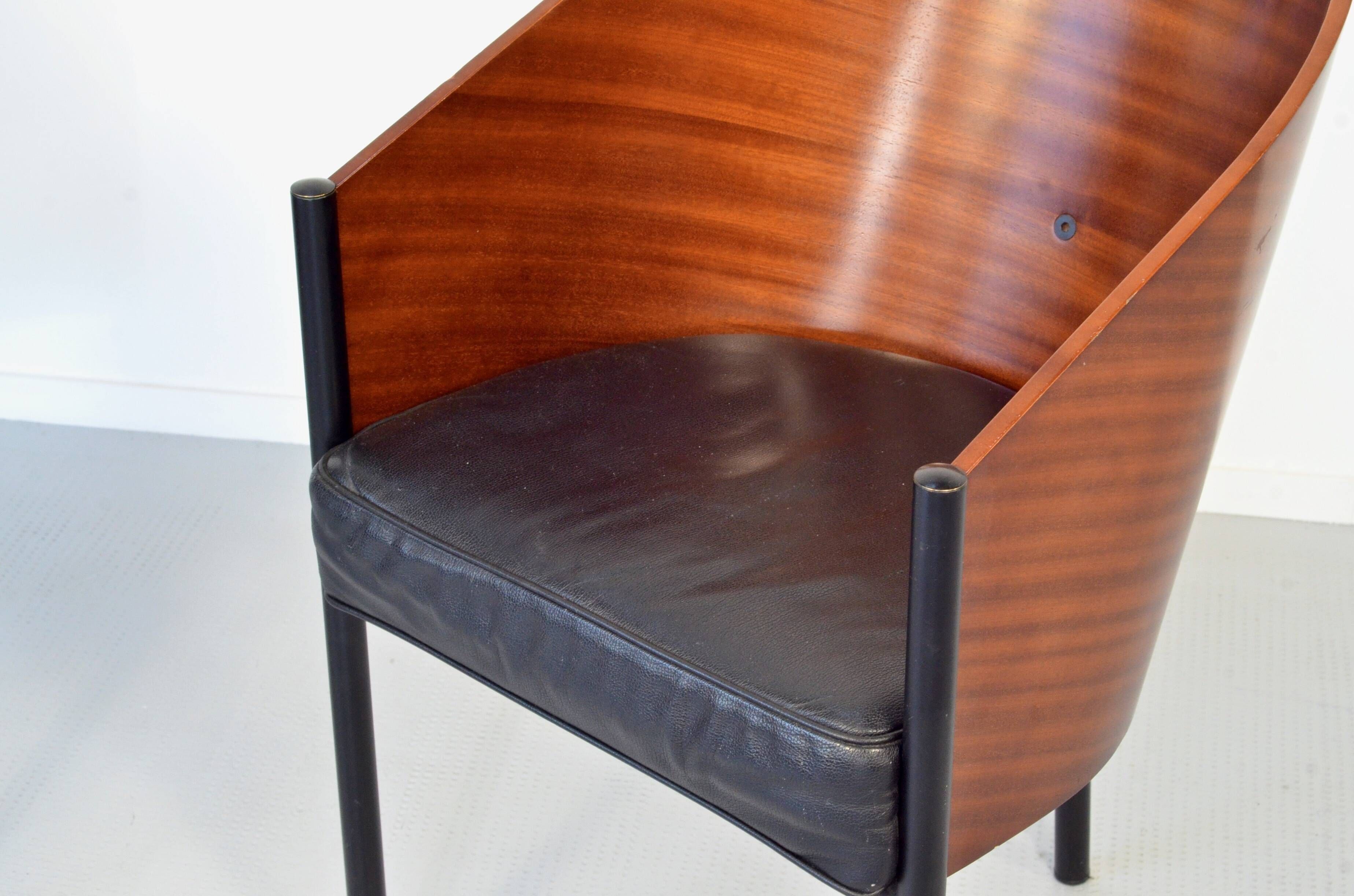 Set Of 2 Vintage Iconic 'Costes' Chairs By Philippe Starck