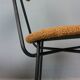 Set of 4 Italian dining chairs newly upholstered 1950s