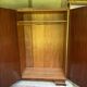 Armoire Art Déco en noyer, années 30-40