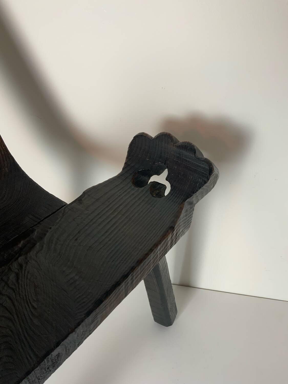 Brutalist pair of chairs