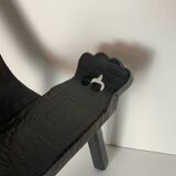 Brutalist pair of chairs