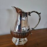 Old Silver-Plated Metal Jug