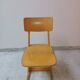 Chaise d'écolier adulte vintage, casala