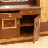 Immense buffet Art Nouveau, 1915, Autriche-Hongrie