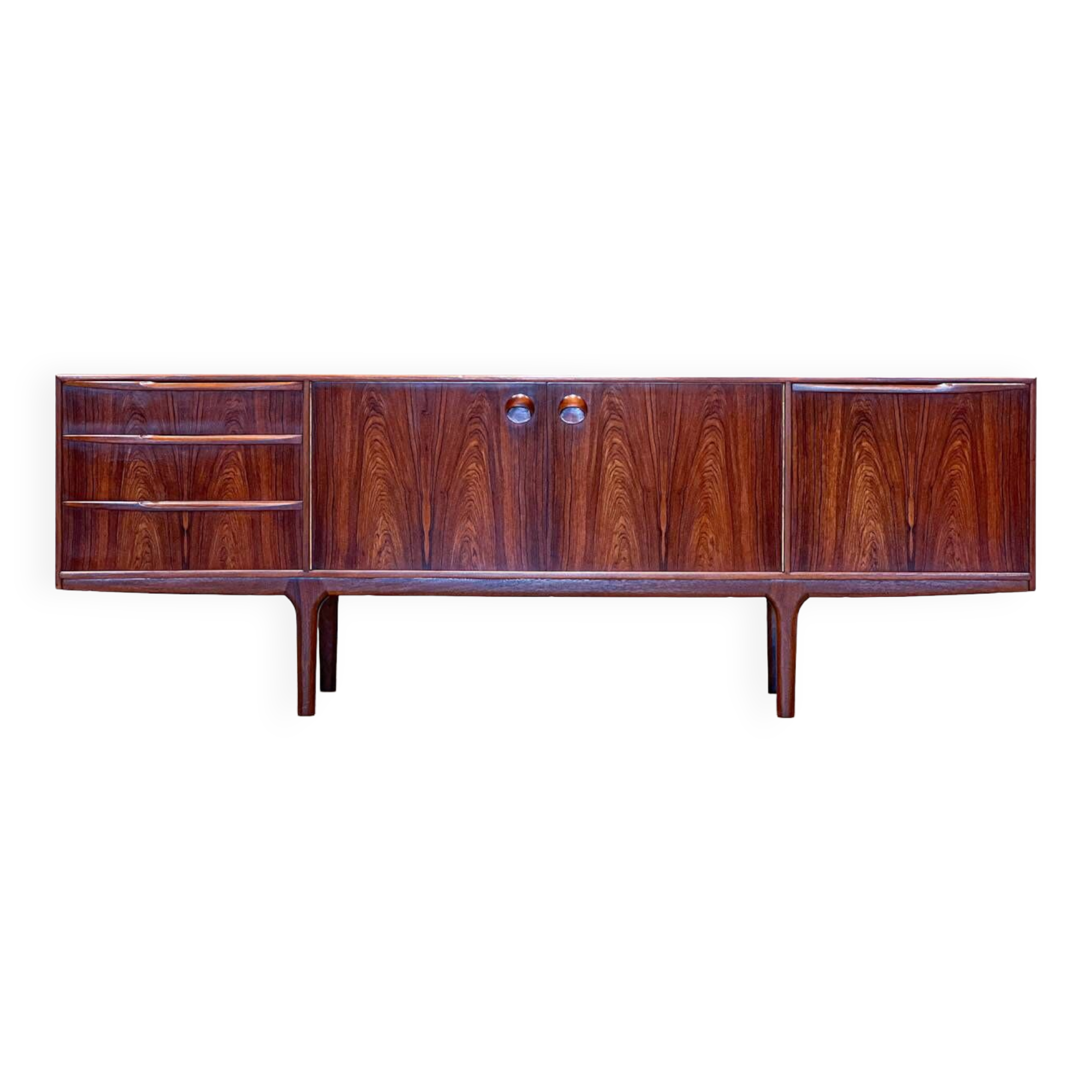 Rosewood sideboard by McIntosh, 1970