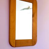 Rectangular mirror in solid pine