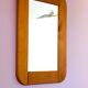 Rectangular mirror in solid pine