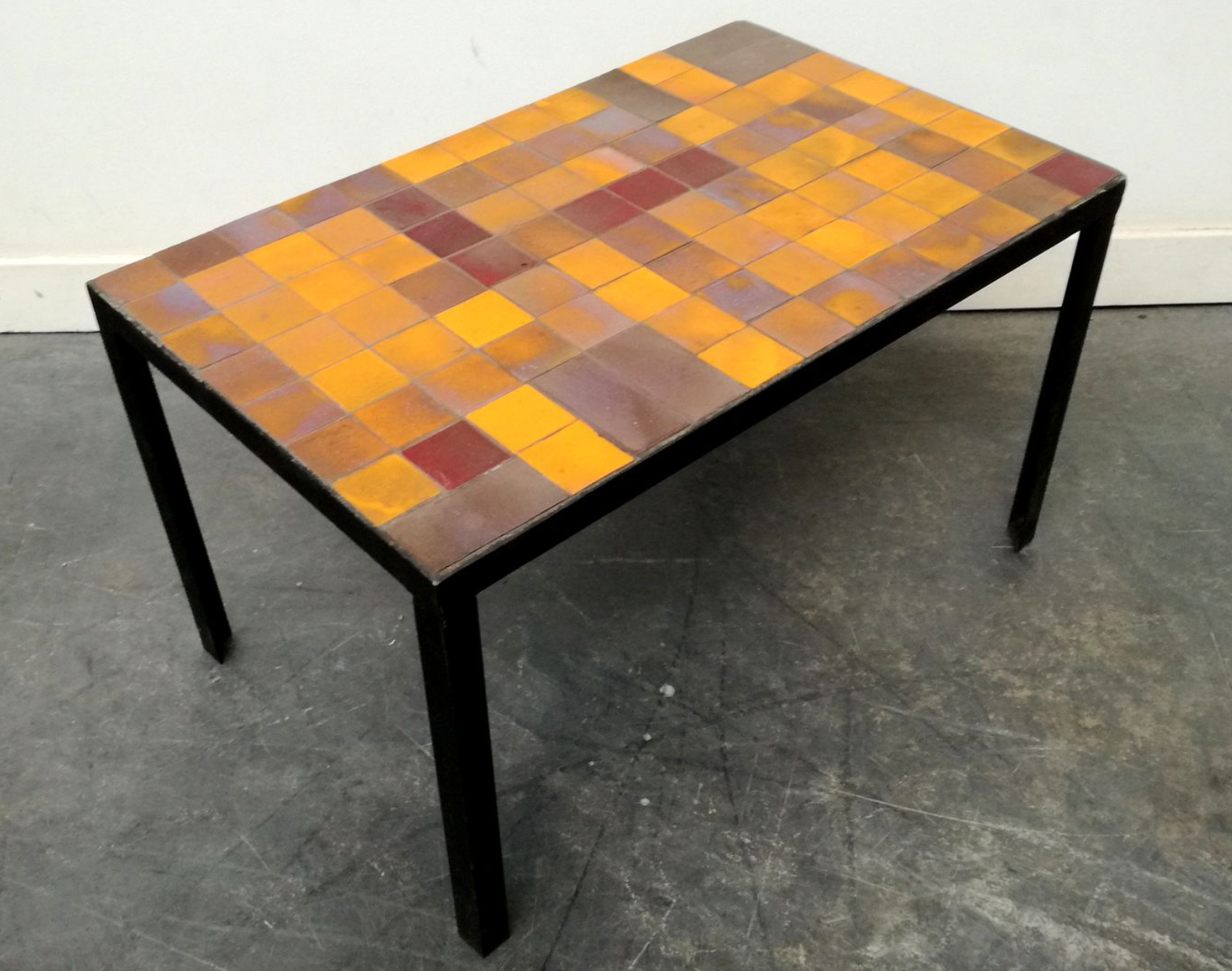 Ceramic coffee table 1950s