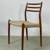 4 chairs model 78 by Nils O. Moller 1960