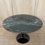 KNOLL round TULIP table in marble by Eero Saarinen