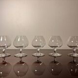 5 verres à dégustation Baccarat