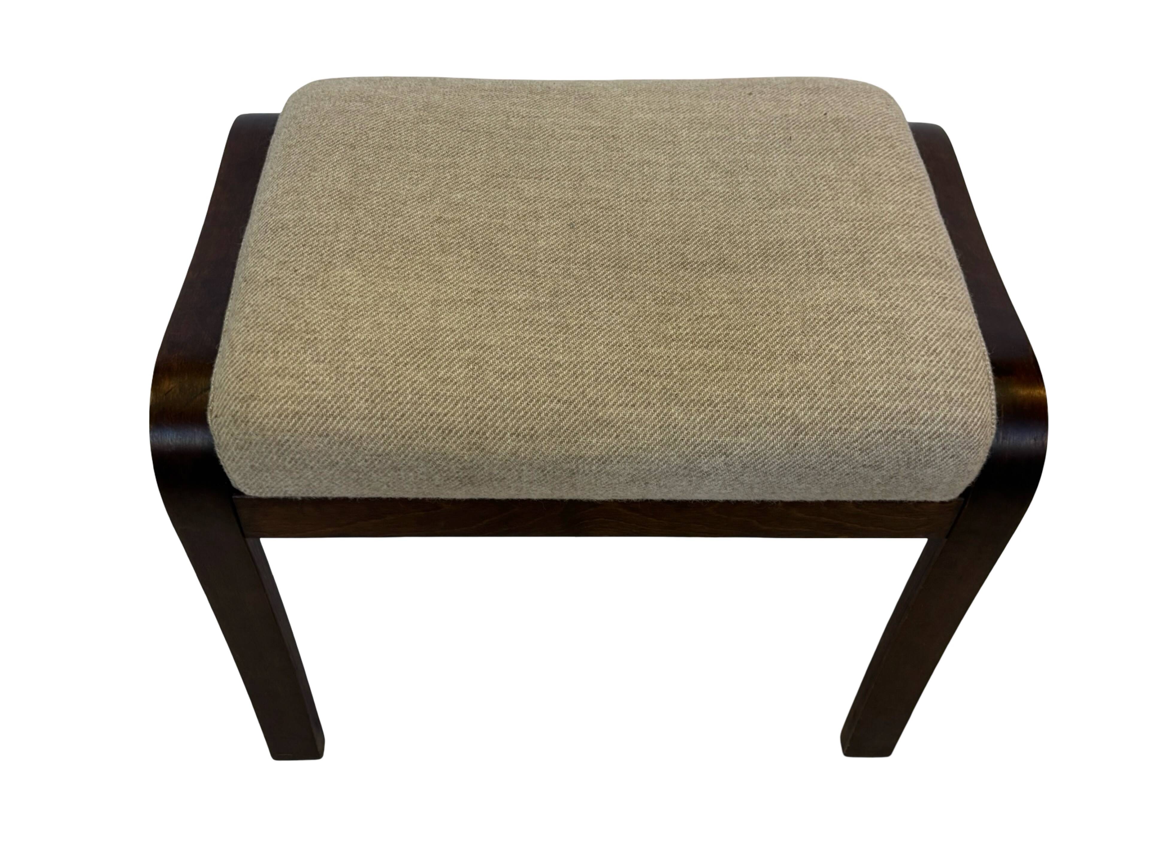 Repose-pieds vintage rétro ottoman pouf danois design Westnofa