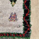 Tapis Berbère Boucherouite coloré - 119 x 224 cm