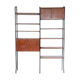 Free-standing teak bookshelf, Italy, 1960s