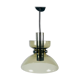 Lampe à suspension en verre rare de Limburg, années 1970
