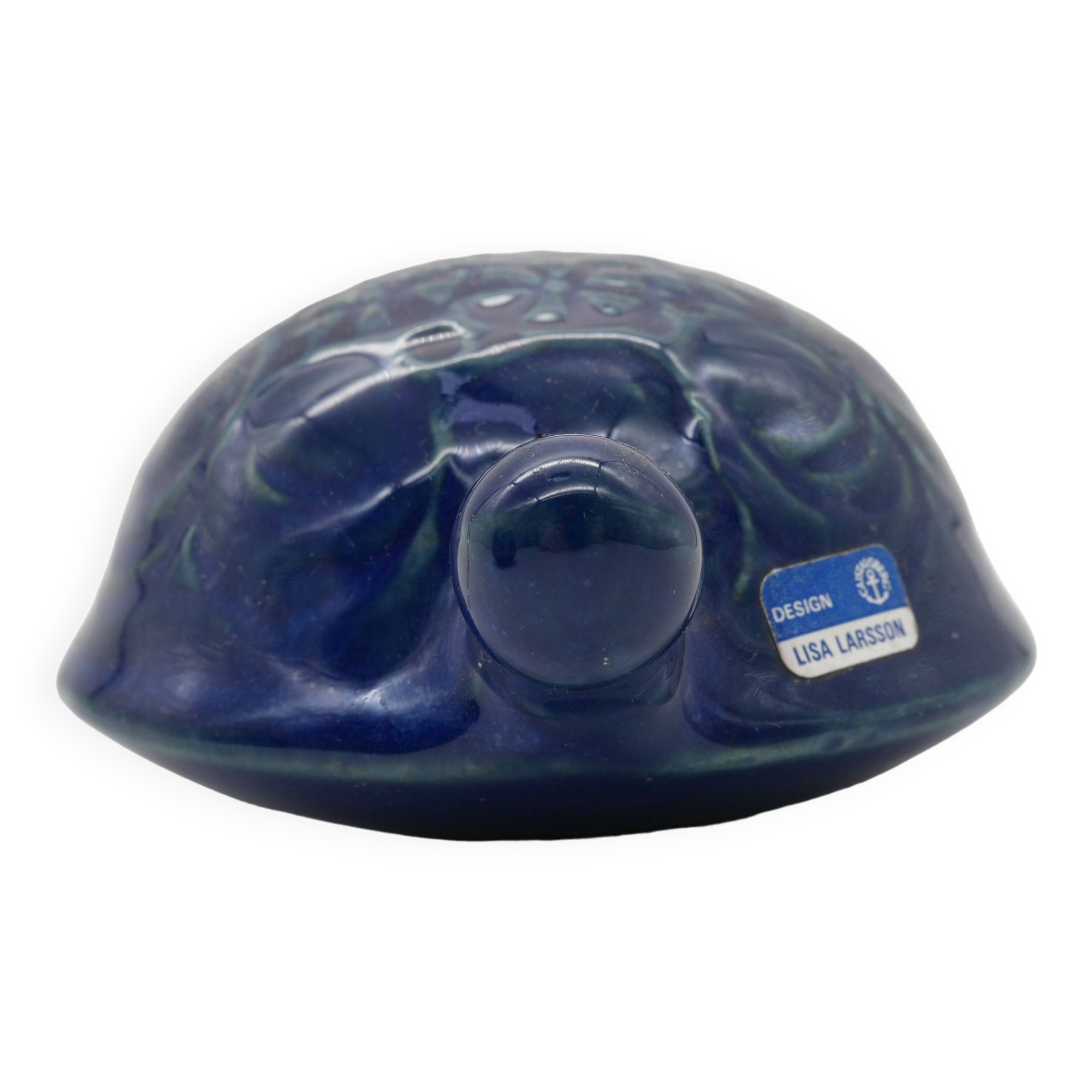 Lisa Larson for Gustavsberg, Glazed Ceramic Turtle, 1970s