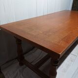 Table de campagne en bois ancienne