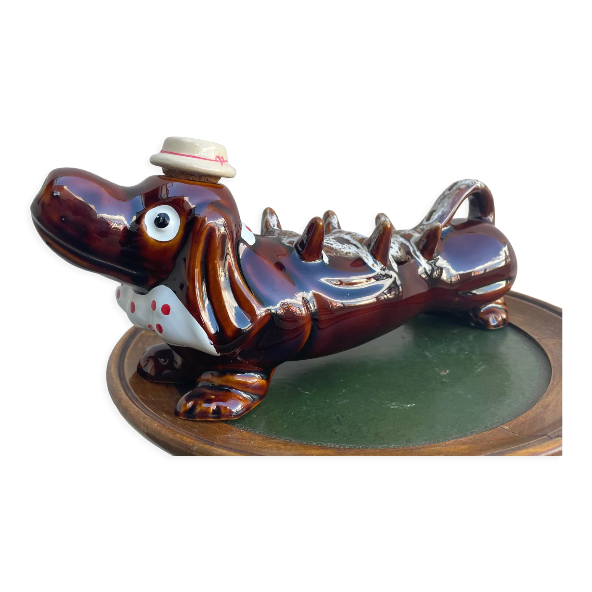 Vintage Dachshund decanter