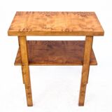 Art Deco side table, Poland, 1950s