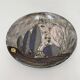 Ruscha Handarbeit ceramic  wall plate , 1970s Germany