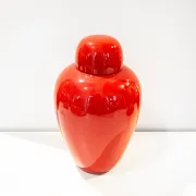 Corallo vase Opachi in Murano glass by Tobia Scarpa for Venini, 1993
