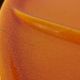 Set of 6 Orange St Amand Fondue Plates Vintage 1970