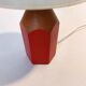 Lampe crayon 1980 rouge
