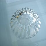 Vase coupe en cristal taillé
