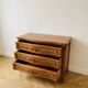 Commode Louis XV en bois merisier 3 tiroirs