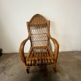 Children's rattan armchair