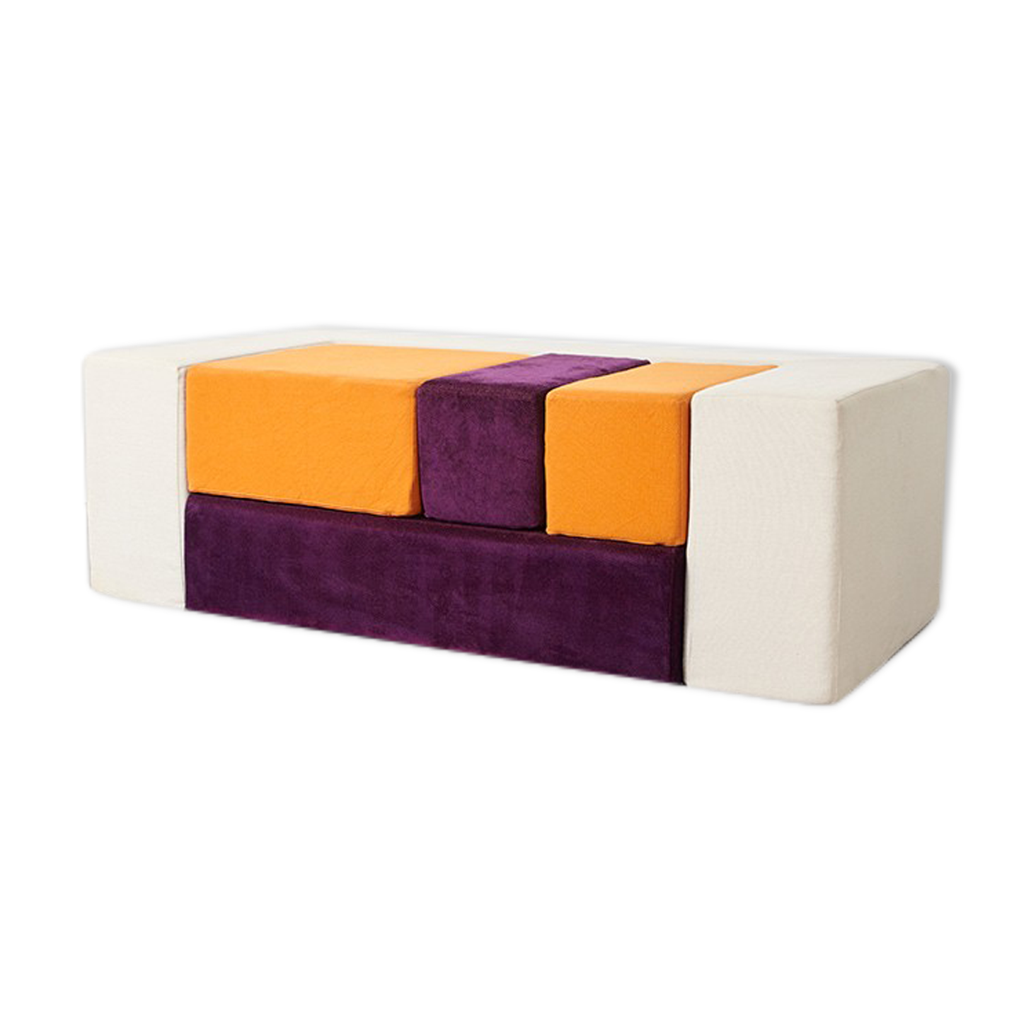 Cubisto Sofa by Massimo Morozzi for Edra 1990s