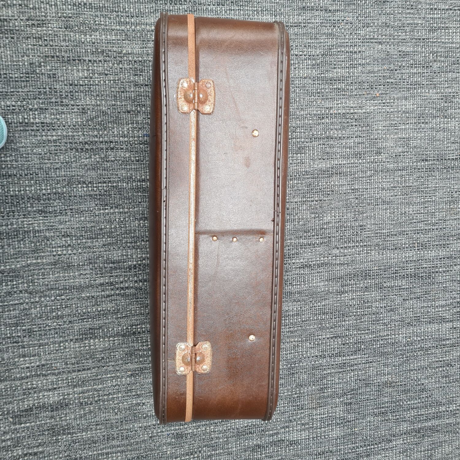 Brown leather suitcase: Europa Match