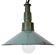 Industrial Petrol Enamel Military Pendant Lamp with Cast Aluminium Top