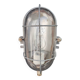 Industrial cast iron and glass wall light Bloc
